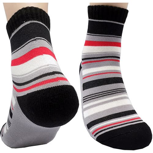 Leevo Cotton Quarter Sport Socks Men Small US Shoe 7_9 terry